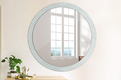 Round decorative wall mirror Retro japanese