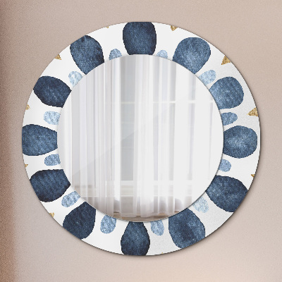 Round mirror decor Moon mandala