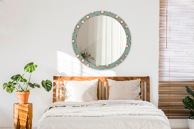 Round mirror decor Circles dots