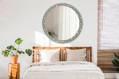 Round mirror decor Circles dots