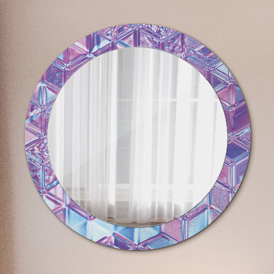 Round decorative wall mirror Abstract surreal