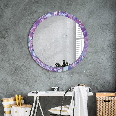 Round decorative wall mirror Abstract surreal