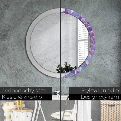 Round decorative wall mirror Abstract surreal