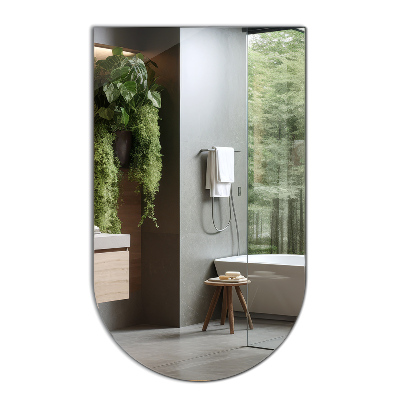 Arched mirror decorative