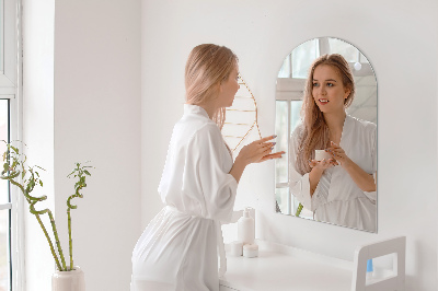 Arched mirror decorative