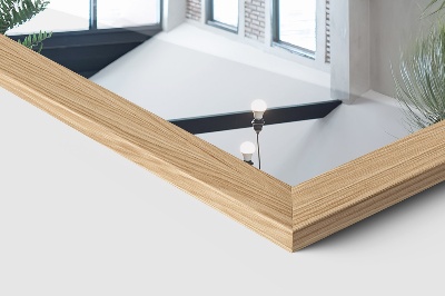 Standing mirror in oak color 36x156 cm