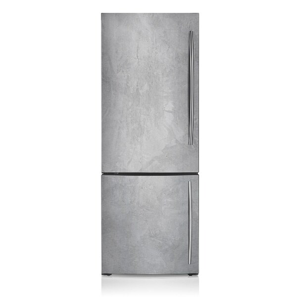 Decoration fridge cover Modern gray concrete
