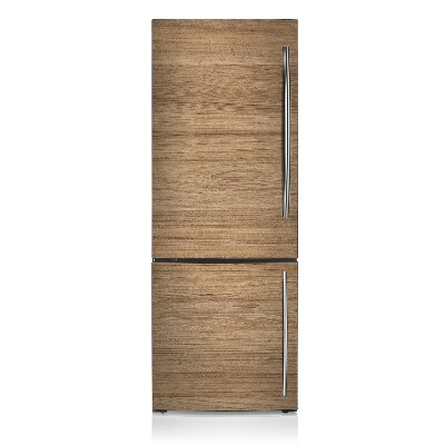 Decoration fridge cover Wooden brown boards