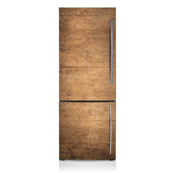 Decoration fridge cover Brown wood