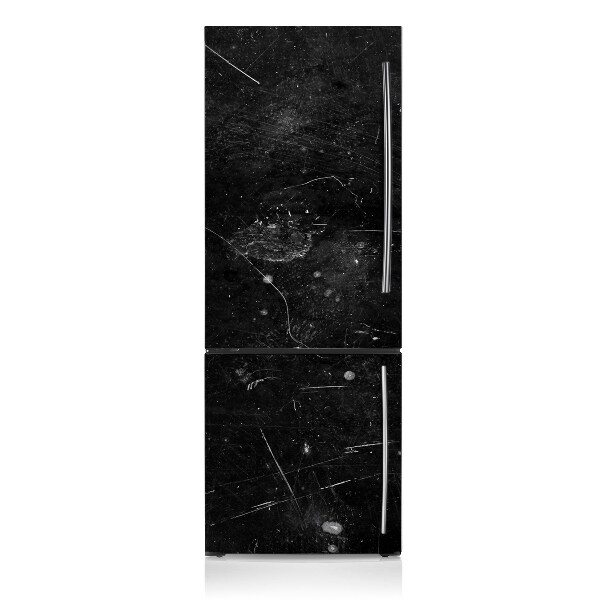 Decoration fridge cover Black abstraction