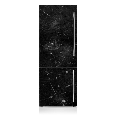 Decoration fridge cover Black abstraction