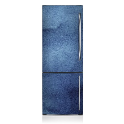 Decoration fridge cover Blue abstraction