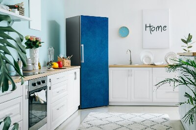 Decoration fridge cover Blue background