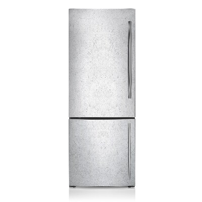 Decoration fridge cover White concrete