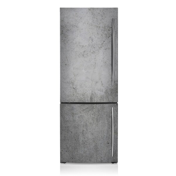 Decoration fridge cover Gray concrete theme