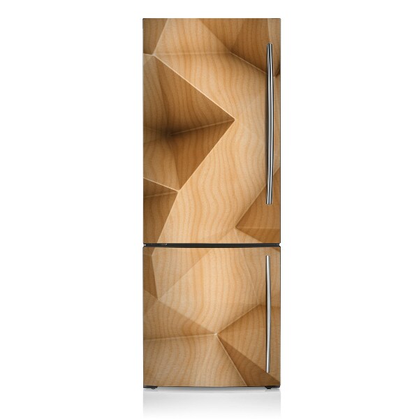Decoration fridge cover Abstract triangles