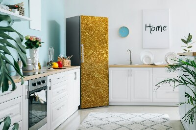 Decoration fridge cover Golden texture