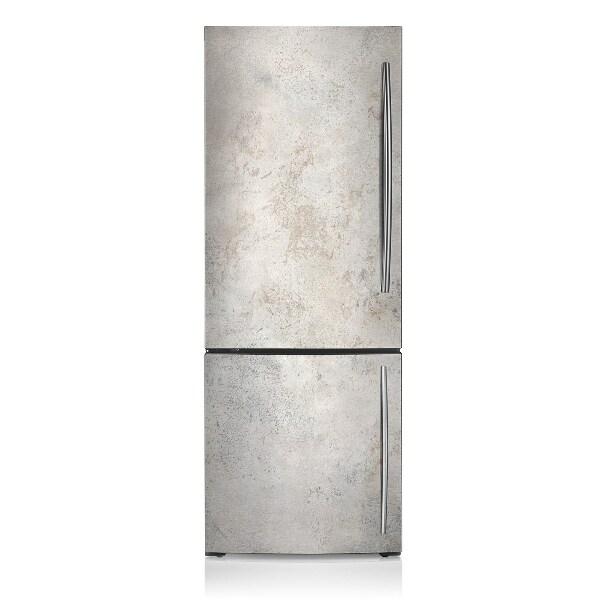 Decoration fridge cover White concrete