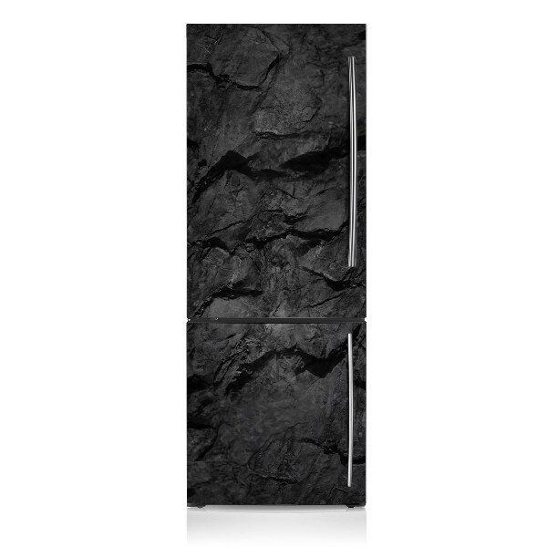 Decoration fridge cover Coal dark motif