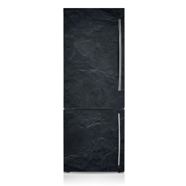 Decoration fridge cover Black marble