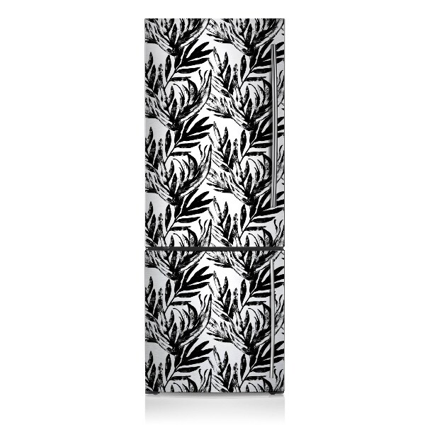 Decoration fridge cover Black monster