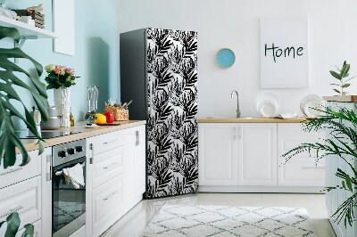 Decoration fridge cover Black monster