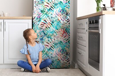 Decoration fridge cover Vintage color leaves