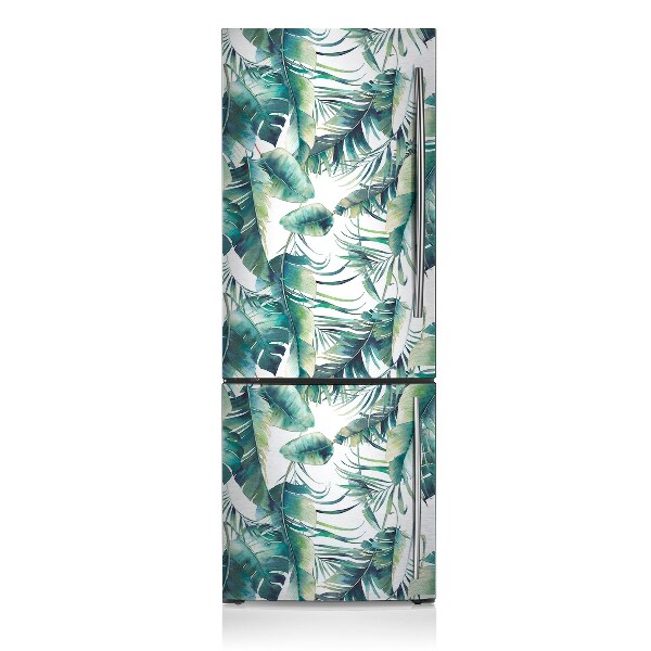 Magnetic fridge cover Falling leaves