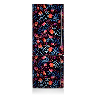 Magnetic fridge cover Floral pattern