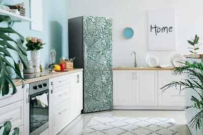 Decoration fridge cover Water leaves