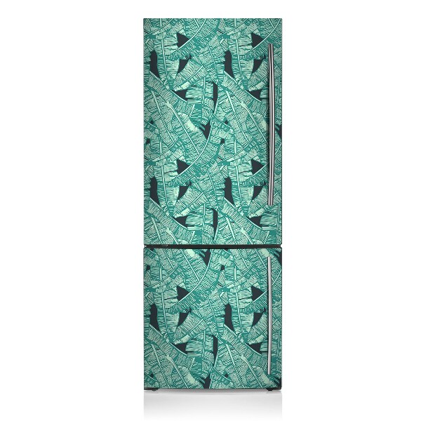 Decoration fridge cover Exotic palm trees