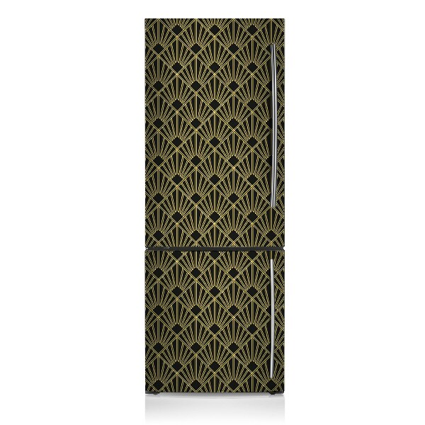 Decoration fridge cover Art deco style