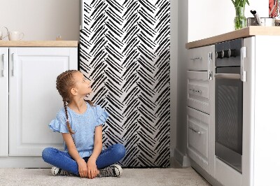 Magnetic fridge cover Flackl pattern