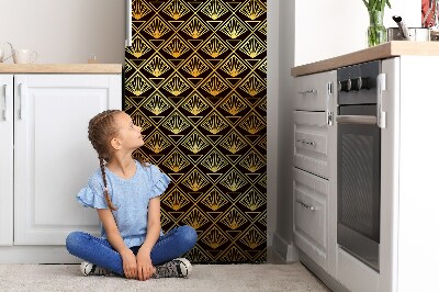 Decoration fridge cover Art deco style