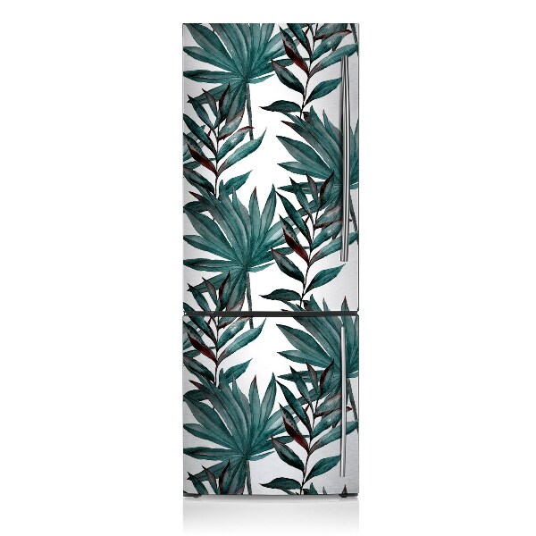 Decoration fridge cover Tropical illustration