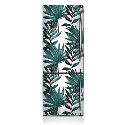 Decoration fridge cover Tropical illustration