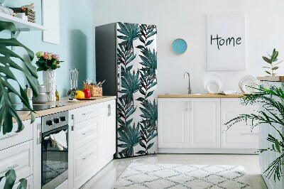 Decoration fridge cover Tropical illustration