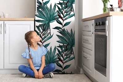 Decoration fridge cover Tropical illustration