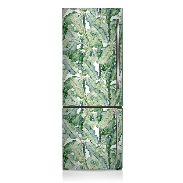 Decoration fridge cover Banana leaves