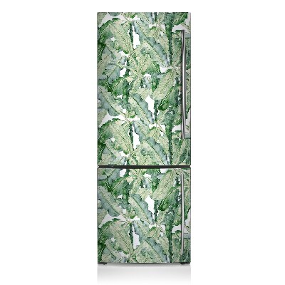 Decoration fridge cover Banana leaves