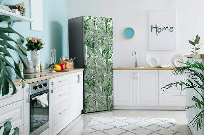 Decoration fridge cover Banana leaves