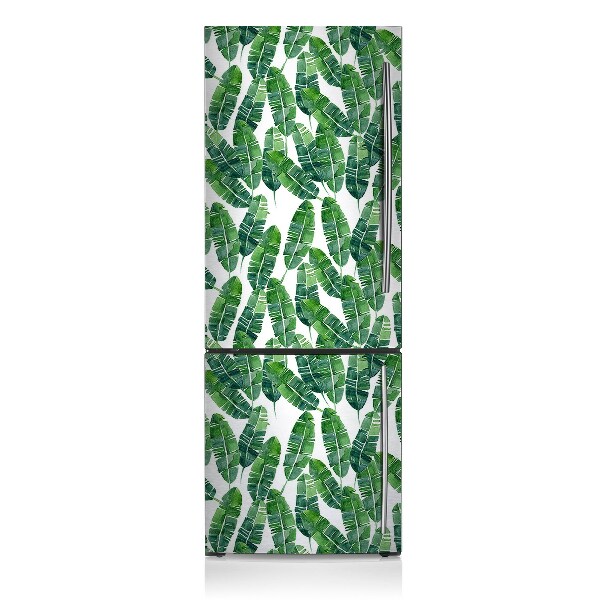 Decoration fridge cover Exotic leaves