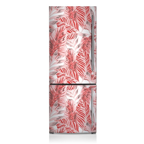 Decoration fridge cover Pink jungle