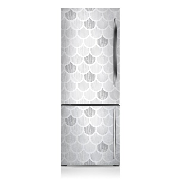 Magnetic fridge cover Fish patterns of scales