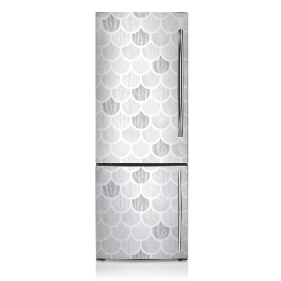 Magnetic fridge cover Fish patterns of scales