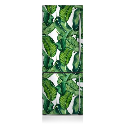 Decoration fridge cover Botanical leaves