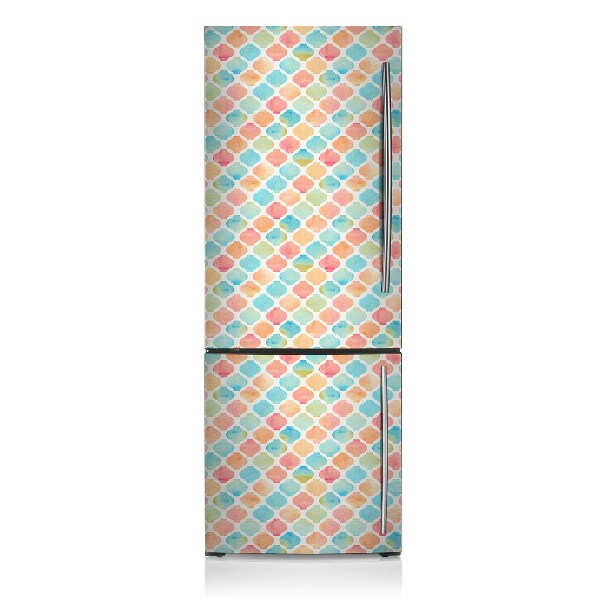 Magnetic fridge cover Colorful pattern