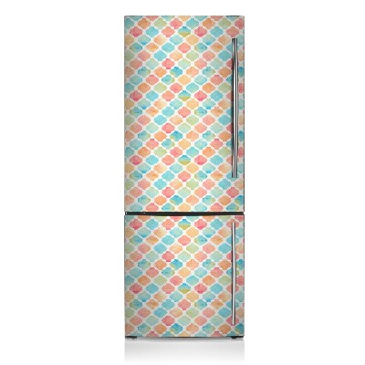 Magnetic fridge cover Colorful pattern