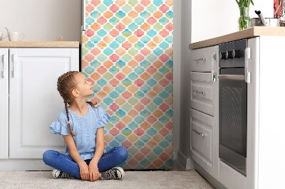 Magnetic fridge cover Colorful pattern