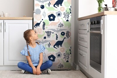 Decoration fridge cover Dinosaur